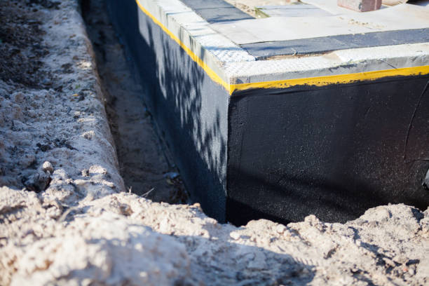 Residential Waterproofing installation at a Jackson, OH home by SJ Waterproofing Pros